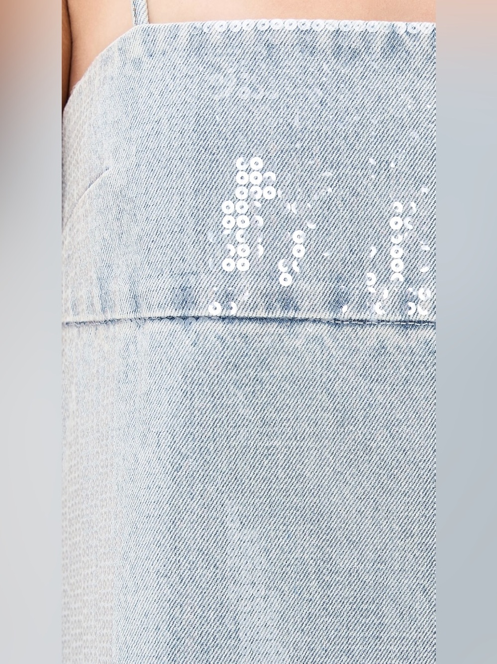 Retrofete Nadiya Denim Mini Dress - Picture 4 of 10